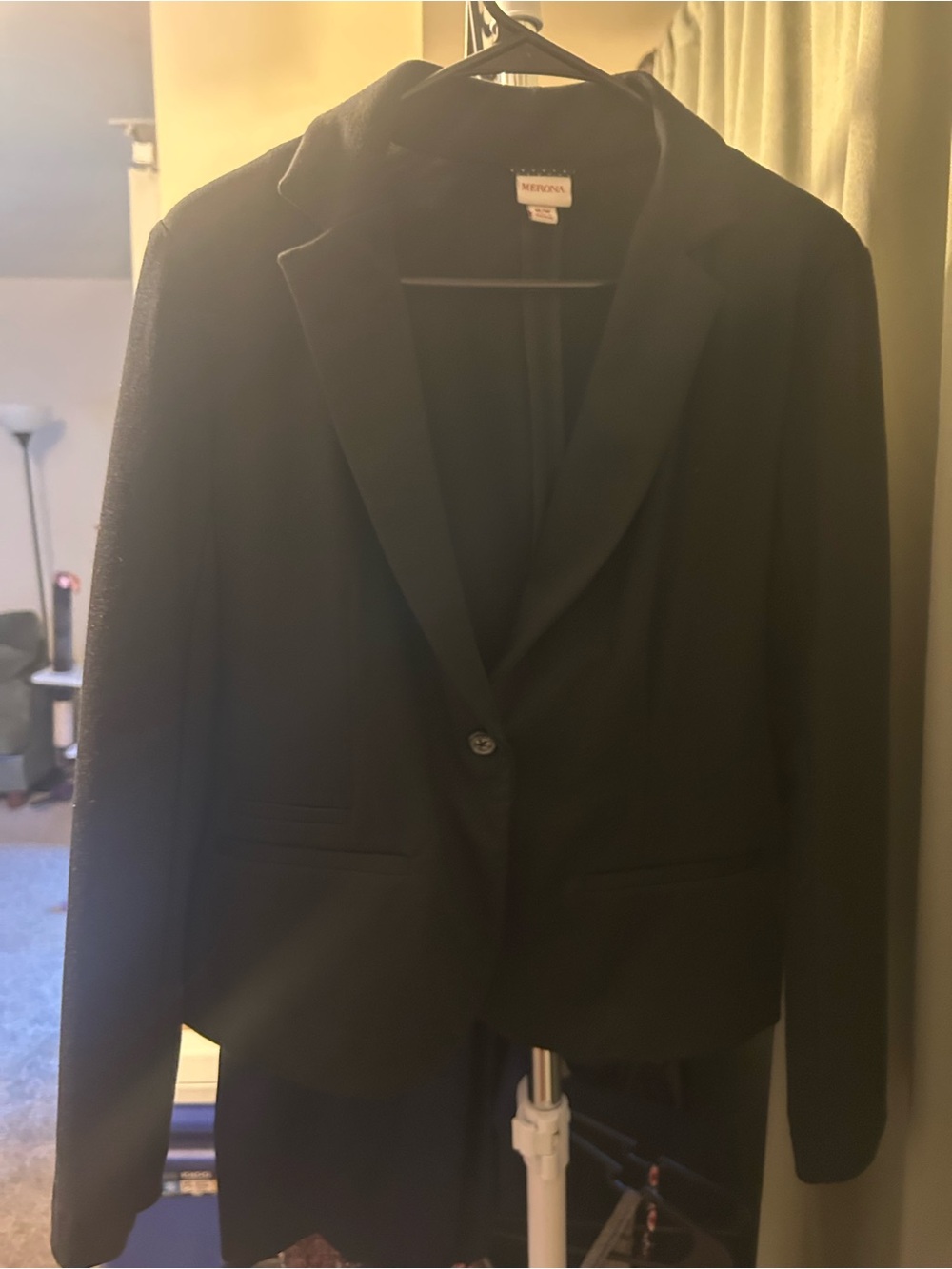 Merona Black Women's Single-Button Blazer